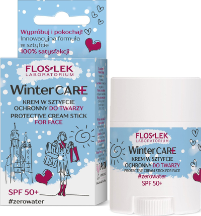 Shkop mbrojtës për fytyrë Floslek Winter Care, SPF 50+, 20g
