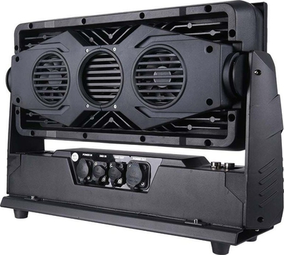 Транспортен куфер Evolights Case, за 4 LED Wall Washer, со тркала, црн