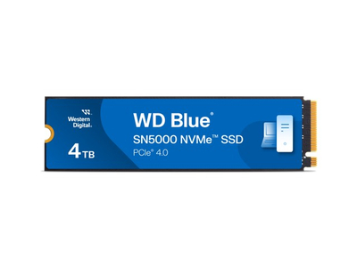 SSD i brendshëm Western Digital WD Blue SN5000 WDS400T4B0E, 4TB, NVMe PCIe 4.0