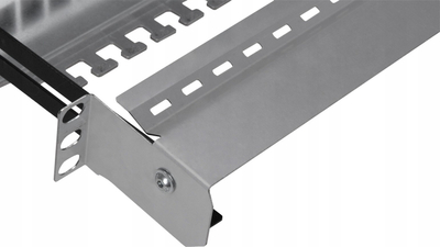 Патч панел Stalflex PPM19-1U-24P-S-B, 24 порти, 19", црн