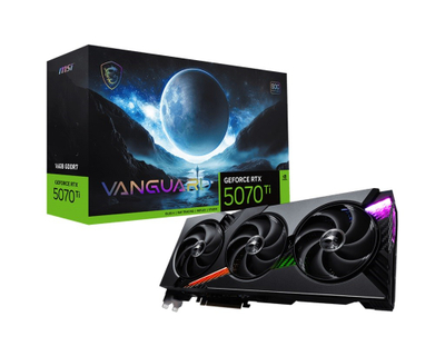 Karte grafike MSI GeForce RTX 5070 Ti VANGUARD SOC, 16GB GDDR7, 256 bit