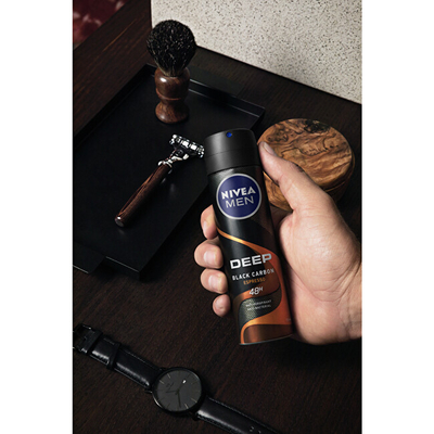 Antipersirant Nivea Men Deep Carbon Espresso, 150 ml