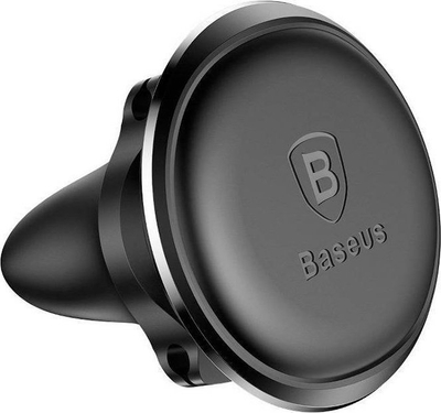 Mbajtëse magnetike për makinë Baseus Magnetic Air Vent, për grilën e ajrit, rrotullim 360°, e zezë