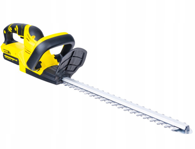 Gërshërë gardhi Geko 520mm, pa kabllo 21V, 2x2.0Ah, verdh e zezë