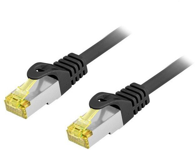 Kabllo rrjeti Equip Cat6A S FTP, 25m, 2x RJ45, e zezë LSZH
