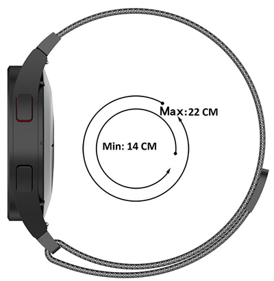 Rrip Magnetik 4wrist për Samsung Galaxy Watch 6/5/4, i artë