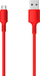 Kabllo USB Somostel POWERLINE SMS-BP06 MACARON, Micro USB, 3A, 1.2m, e kuqe