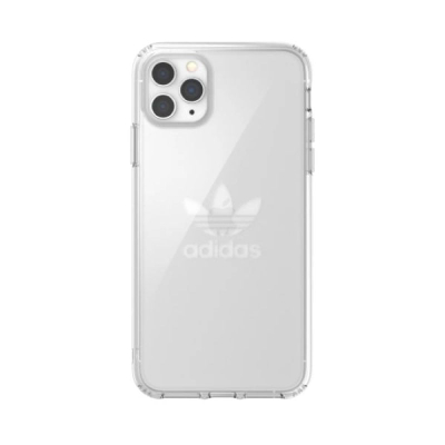 Kuti telefoni Adidas Originals Protective Clear Case iPhone 11 Pro, logo e madhe, transparente