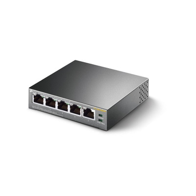 Switch rrjeti TP-LINK TL-SG1005P, 5 porta Gigabit, PoE+, metalik