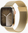 Rrip ore Vonmählen Milanese Loop 2 për Apple Watch 44 45 46 49mm, çelik inox, ngjyrë ari