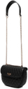 Çantë dore Guess Atabey HWQG98 94210, për femra, e zezë