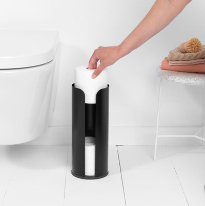 Mbajtëse letre banjoje Brabantia, për disa role, matte, e zezë