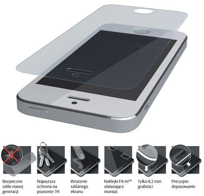 Xham mbrojtës 3MK FlexibleGlass për iPhone 8 Plus