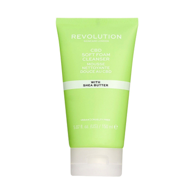 Revolution Skincare CBD Soft Foam Cleanser with Shea Butter