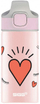 Shishe uji për kalamaj Sigg Miracle School Girl Power, me pipëz, 400 ml, rozë