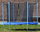 Trampolinë kopshti Enero 1014609, me rrjetë nga brenda, 12 FT 366 cm, blu