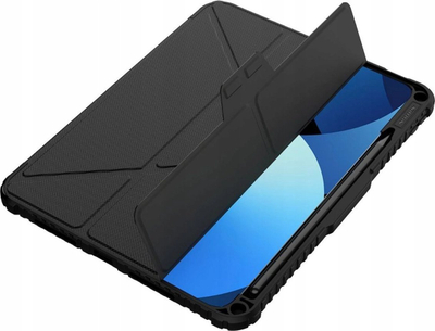 Kopertinë Nillkin për iPad Pro 11", me bumper, paloset dhe rri në këmbë, e zezë