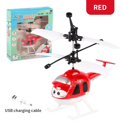 Helikopter fluturues me sensor dhe karikim USB. UNIMIKS