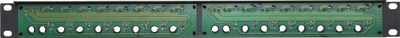 Panel furnizimi Pulsar LZ-16P/R19, 16 dalje, për montim në rack 19", i zi