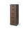 Kabinet metalik Sara V005, antracit, walnut