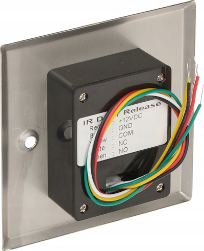 Buton dere pa prekje Dahua ASF908, sensor IR 12 cm, 12V DC, argjendt me të zezë