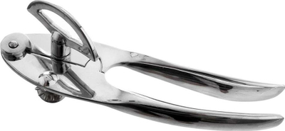 Hapës konservash Luxury Chrome, metal i kromuar, i fortë, lahet në lavastovilje