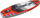 Dërrasë me ajër SUP Enero Shark 01, 320x76x15 cm, mban gjer 145 kg, portokalli