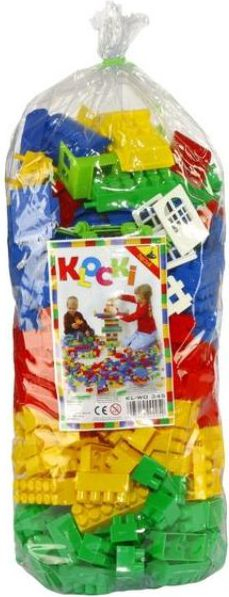 Lodër konstruktore Spinning Top Blocks KL-WO345, 345 elemente, shumëngjyrëshe