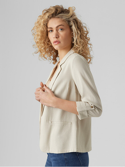 Xhaketë VERO MODA VMJESMILO Regular Fit, bezhë