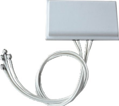 Antena Wi‑Fi Ventev M6060060P1D43602V, 2.4/5GHz, 6dBi, e bardhë