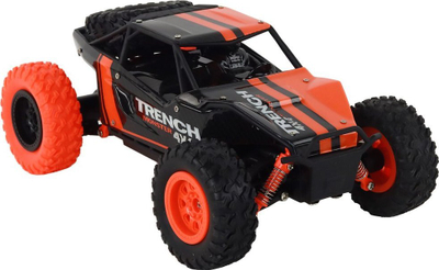Makina me pult Leantoys Off-Road, R/C 1:24, goma gome, portokalli