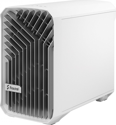 Kasë Fractal Design Torrent Nano, e bardhë TG Clear Tint, Micro Tower