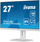 Monitor Iiyama ProLite XUB2792QSU W6, 27", 2560 x 1440 WQHD, i bardhë