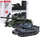Set lodrash tanke Ramiz Tiger vs T-34, R/C 1:28, 2.4GHz, shumëngjyrësh