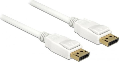 Kabllo DisplayPort Delock 85509, 1.5m, Ultra HD 4K, e bardhë