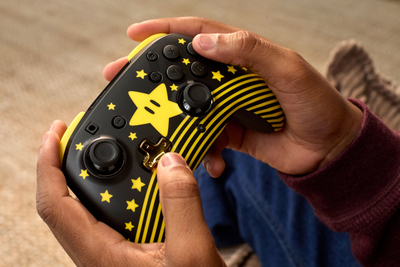 Gamepad wireless Turtle Beach Rematch, Nintendo Switch, Super Mario Star, shumëngjyrësh