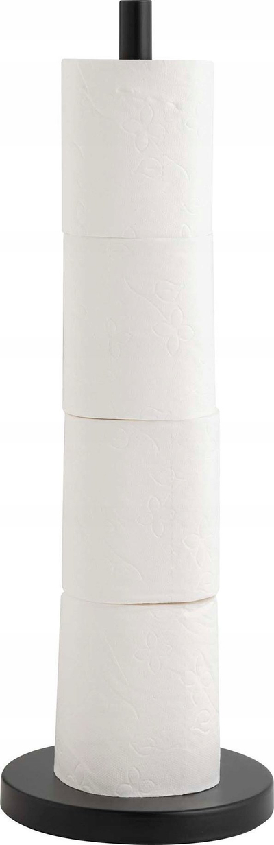 Stojak letre tualeti Douceur d'Interieur RILANO, 43 cm, metal, i zi matt
