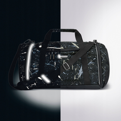 Спортска торба Coocazoo Sports Bag Reflective Splash, рефлектирачки елементи, многуобојна