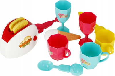 Set lojërash kuzhine Mega Creative 523053, enë dhe aksesorë, për fëmijë, shumëngjyrësh