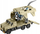 Kamion lodër Matchbox Jurassic World Armored Baryonyx Hauler, me dinosaurë, shumëngjyrësh