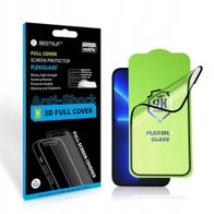 Stakllë mbrojtëse Bestsuit Flexible Hybrid Glass 5D, për iPhone 17 17 Pro, mbulim i plotë, e zezë