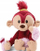 Lodër pelushi Nici Spring Summer Monkey Tuula, 25 cm, material i ricikluar, e kuqe rozë