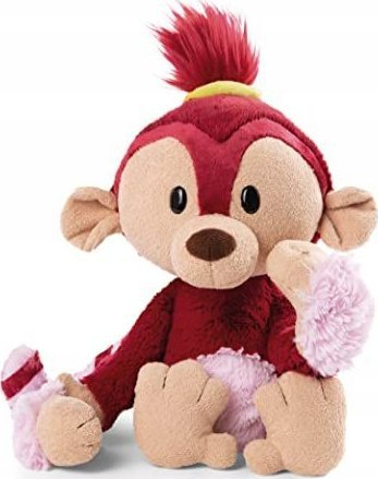 Lodër pelushi Nici Spring Summer Monkey Tuula, 25 cm, material i ricikluar, e kuqe rozë
