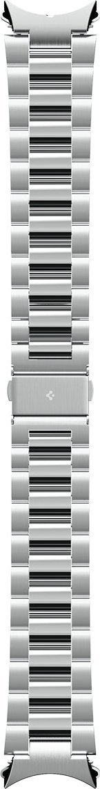 Rrip ore Spigen Modern Fit 316L për Samsung Galaxy Watch6 44mm, çelik inoksi, argjend