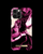 Mbrojtëse telefoni iDeal Of Sweden Fashion Case iPhone 13, Golden Ruby Marble, e purpurt