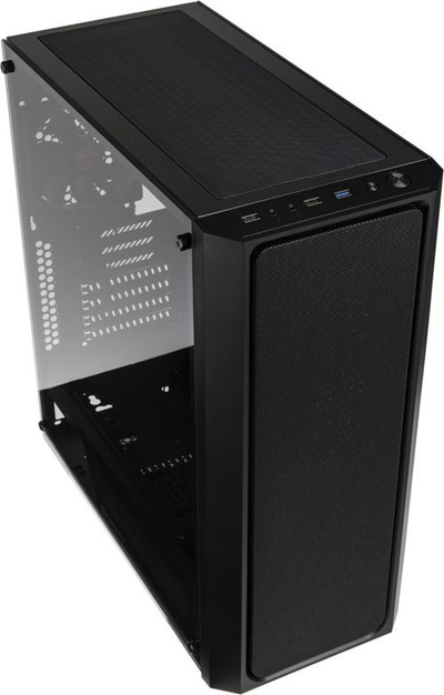 Kuti PC Raijintek Ponos MS, mid tower, ATX E-ATX, e zezë