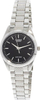 Orë dore Casio LTP-1274D-1A, quartz, xham mineral, argjendtë me fytyrë të zezë