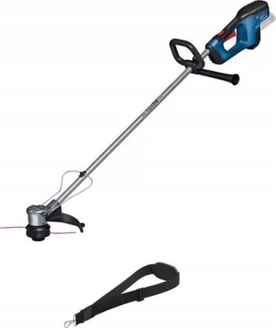 Тример за трева Bosch Professional GRT 18V-33, без кабел, 330mm, без батерија, сина