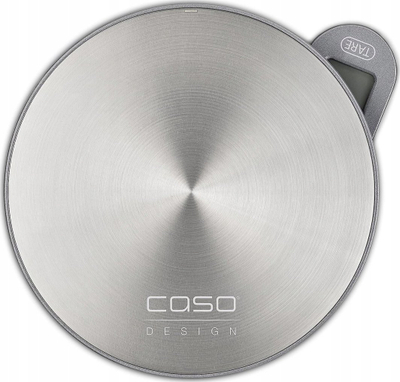 Peshore kuzhine Caso Kitchen EcoMate, 5kg, ekran LCD, çelik inox argjendtë
