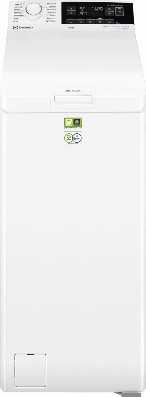 Lavatriçe me ngarkim nga lart Electrolux EW8TN3362E, 6kg, SteamCare, e bardhë